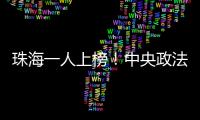 珠海一人上榜
！中央政法委发布见义勇为勇士榜