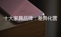 十大家具品牌：差异化营销 中小卖场夹缝生存