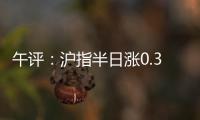 午评：沪指半日涨0.36% 光伏
、稀土、房地产等板块涨幅居前
