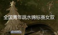 全国青年跳水锦标赛女双十米台：陕西组合崔家溪/王韵晗夺冠