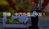 周榜，中汽协倡议停发
！
