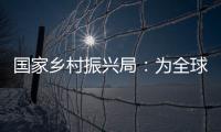 国家乡村振兴局�：为全球贫困治理贡献更多中国方案