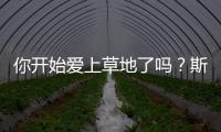你开始爱上草地了吗
？斯瓦泰克：是的，今年有趣多了