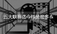 五大联赛迄今球员最多＆最少球队榜单：切尔西46人领跑