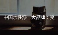 中国水性漆十大品牌：变革发展中不可或缺政策转变