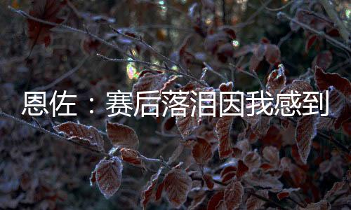主要是恩佐逼抢方面