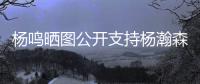 杨鸣晒图公开支持杨瀚森，与乌戈刘子庆现场观战，小杨完美发挥！