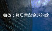 每体�
：登贝莱获金球的数据几乎完美无缺
，唯一的瑕疵就是决赛失利