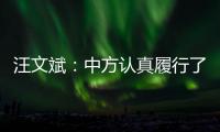 汪文斌：中方认真履行了安理会轮值主席职责，得到会员国高度评价