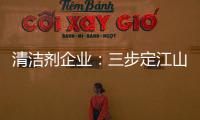 清洁剂企业	：三步定江山