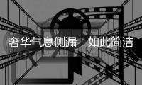 奢华气息侧漏
，如此简洁竟还显得这么高贵!