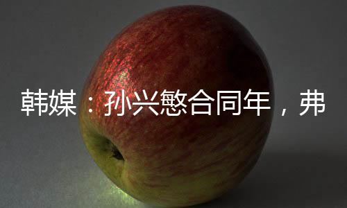 从孙兴慜的同年角度来看