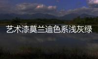 艺术漆莫兰迪色系浅灰绿，淡雅不失大气活力