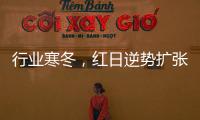行业寒冬
，红日逆势扩张，最新广告强势亮相