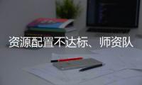资源配置不达标	、师资队伍缺额较大 美育教育短板如何补齐