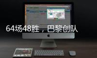 64场48胜�，巴黎创队史单赛季赢球场次新高