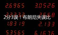 2分3误�！布朗尼失误比得分多！空篮脱手，抛投三不沾	，全程五大囧
