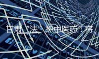 甘肃“法”护中医药
	：将其纳入突发公共卫生事件应急体系