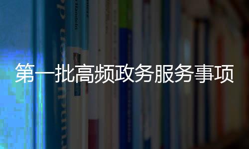 全流程网上办理为导向