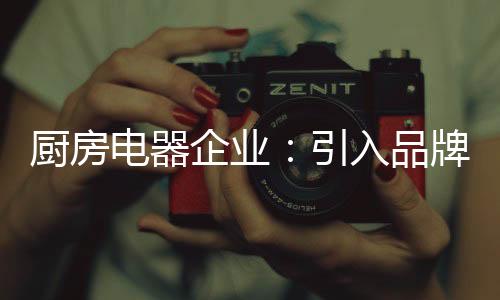 消费者在购买厨房电器产品时