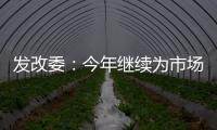 发改委
：今年继续为市场主体纾困