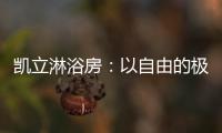 凯立淋浴房
：以自由的极简
，打造大宅淋浴房的高配!
