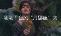 刚刚
！台风“丹娜丝”突然拐弯！“怪异路径”史上首次