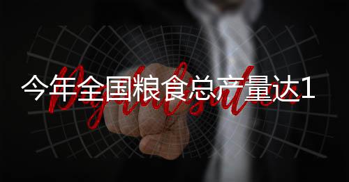 始终绷紧粮食平安这根弦