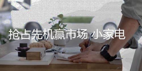 价格、抢占作为小家电代理商