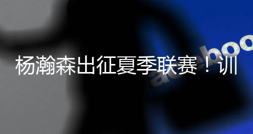 心轻杨瀚森的快空第二段视频