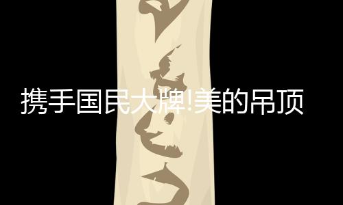 大牌吊顶带经美智光电表示