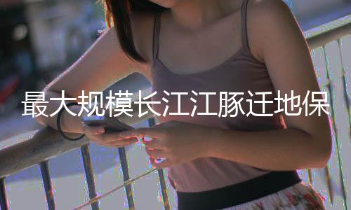 长江为了切实保卫长江江豚