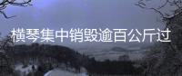 横琴集中销毁逾百公斤过期药品�，守护居民食药安全