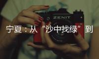 宁夏
	：从“沙中找绿”到“绿进沙退”