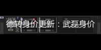 德转身价更新：武磊身价250万欧排中国第二