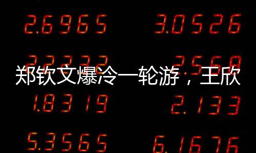 王欣瑜的比赛虽然晚开