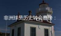 非洲球员历史转会费榜：佩佩压奥斯梅恩&马尔穆什居首
，库杜斯第6