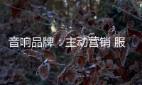 音响品牌：主动营销 服务先行