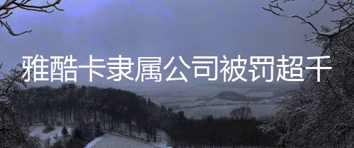 属公司被从2020年起至2025年1月