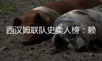 西汉姆联队史卖人榜：赖斯居首，库杜斯6380万欧列第二
