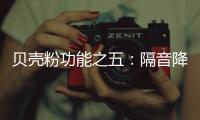 贝壳粉功能之五
�：隔音降噪