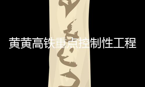黄黄高铁全长约125公里