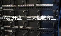 A股开盘：三大指数齐上涨