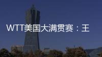 WTT美国大满贯赛：王楚钦/梁靖崑晋级男双四强