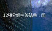 12强分组抽签结果
：国足与日澳沙越阿同组
